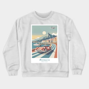 Vintage Monaco Grand Prix - Monte Carlo Racing Crewneck Sweatshirt